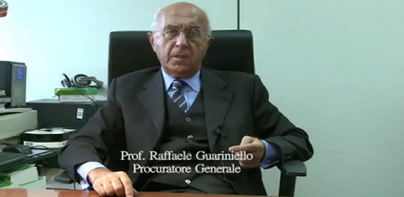 Sudact, videomessaggio del Procuratore Raffaele Guariniello