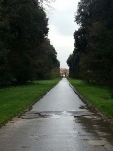 Il parco del Palazzo Vanvitelli