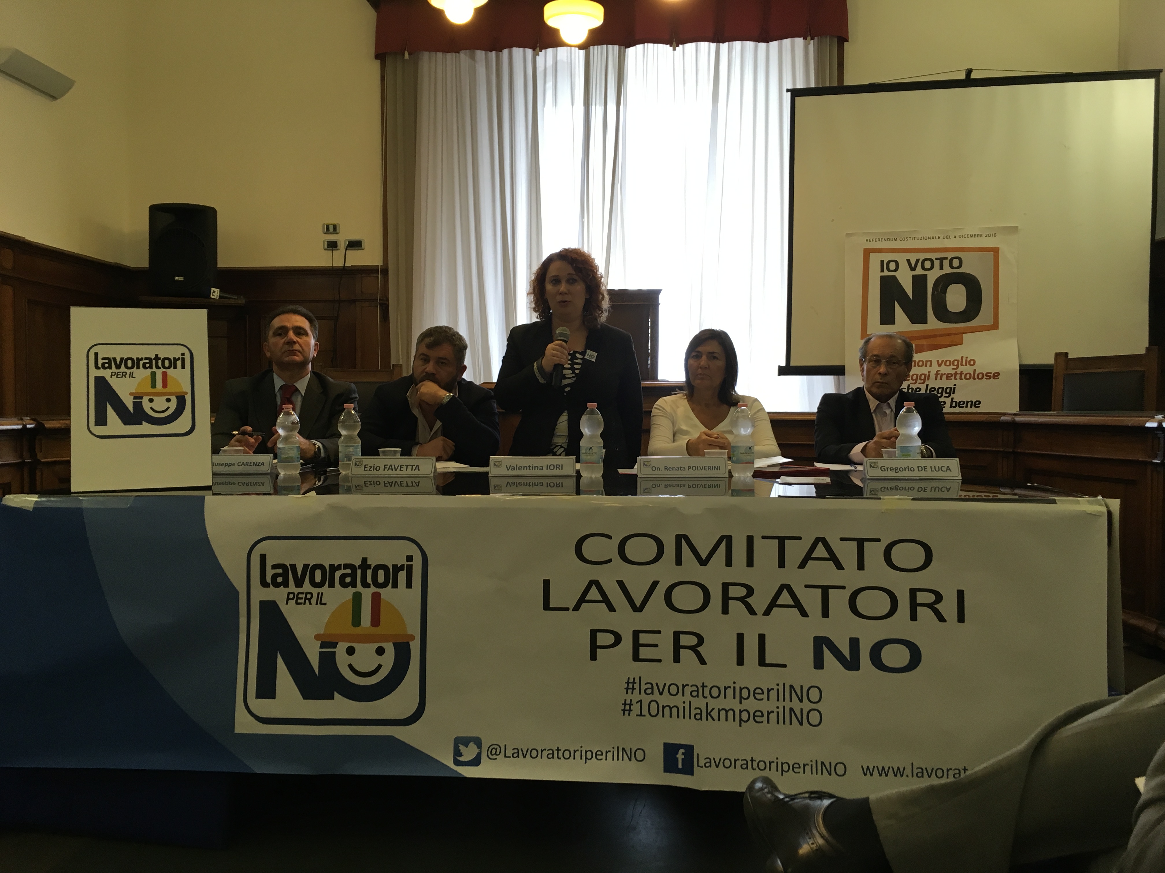 Taranto, Conferenza stampa #lavoratoriperilNO