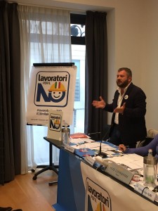 Ezio Favetta, segretario confederale Ugl