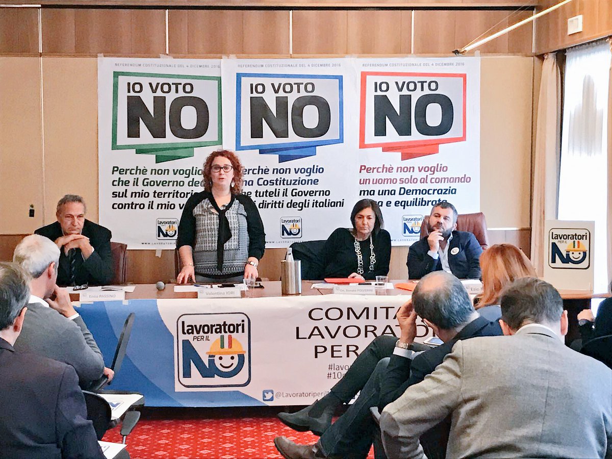 Referendum, il Comitato in conferenza stampa a Venezia