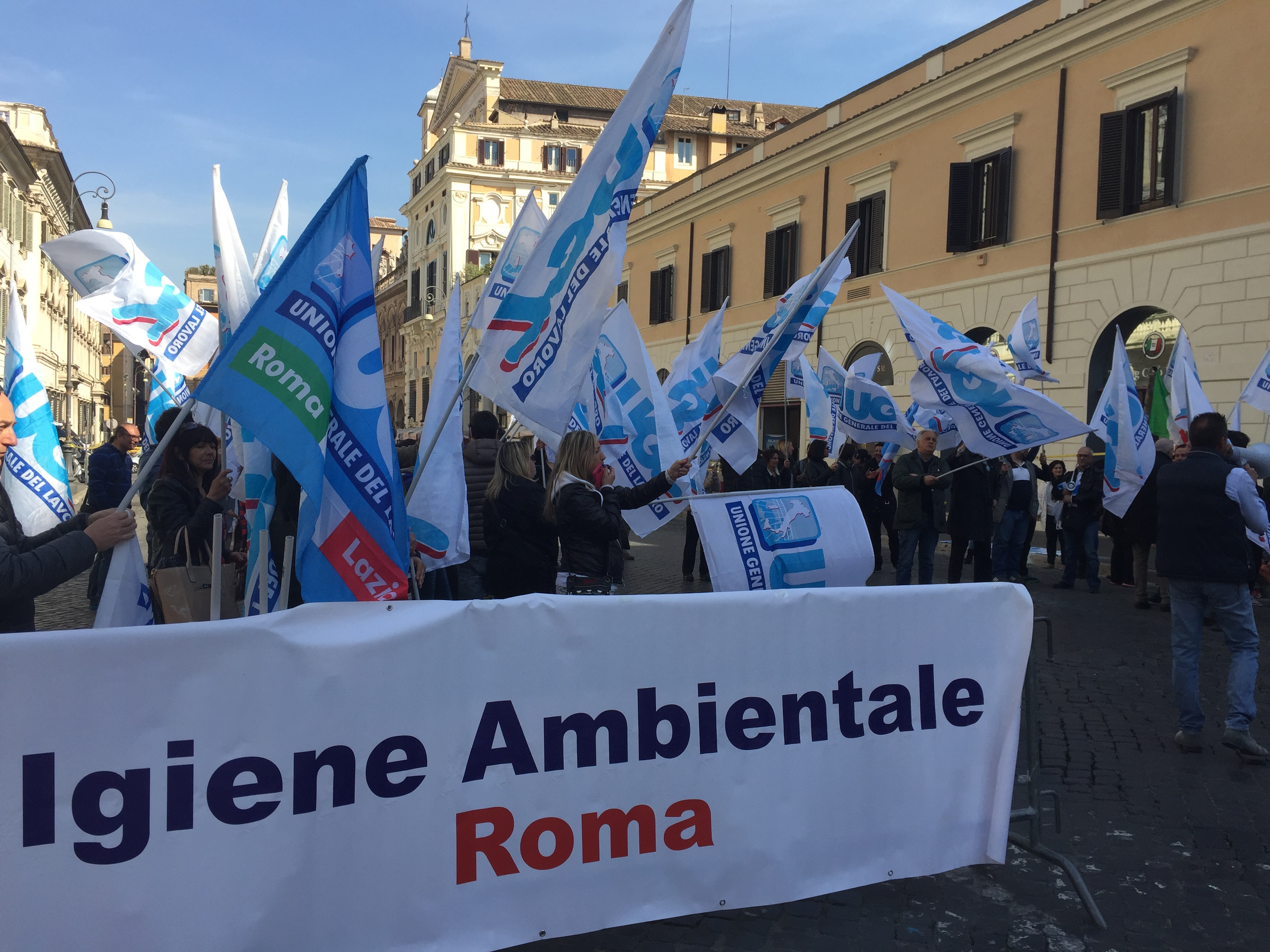 Ugl Igiene Ambientale “domani manifestiamo in piazza a Roma”