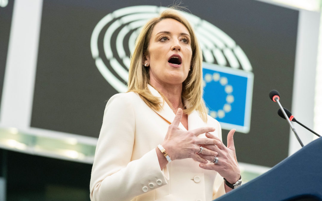Parlamento europeo, Roberta Metsola è la nuova presidente