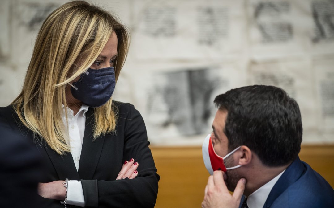 Centrodestra, botta e risposta tra Meloni e Salvini
