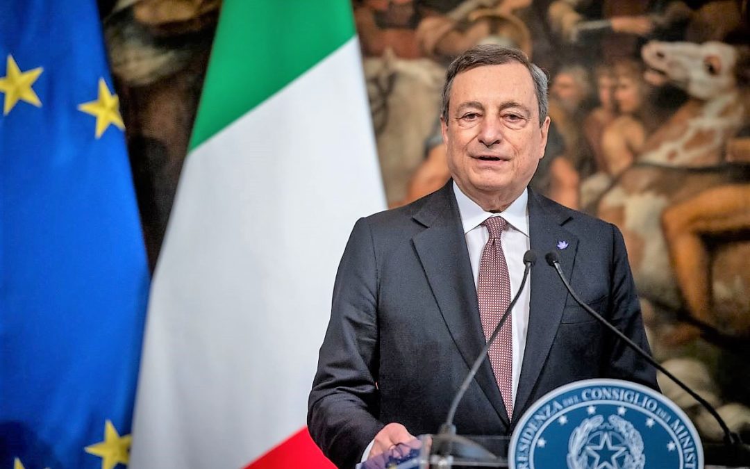 Draghi: «Sanzioni indecenti? Indecenti sono i massacri»
