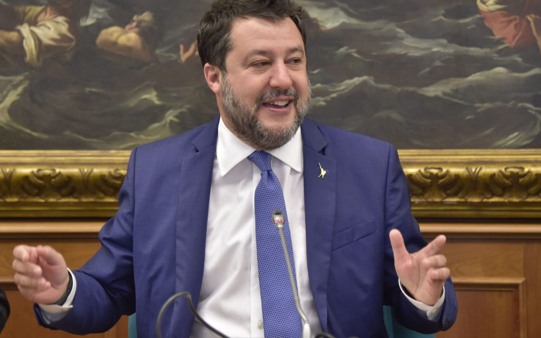 Salvini: «Noi parliamo di programmi, a sinistra di poltrone»