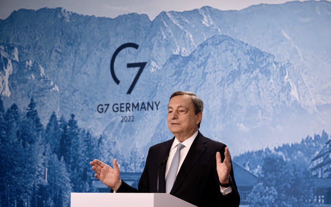 Draghi: «Vladimir Putin non sarà presente al prossimo G20»