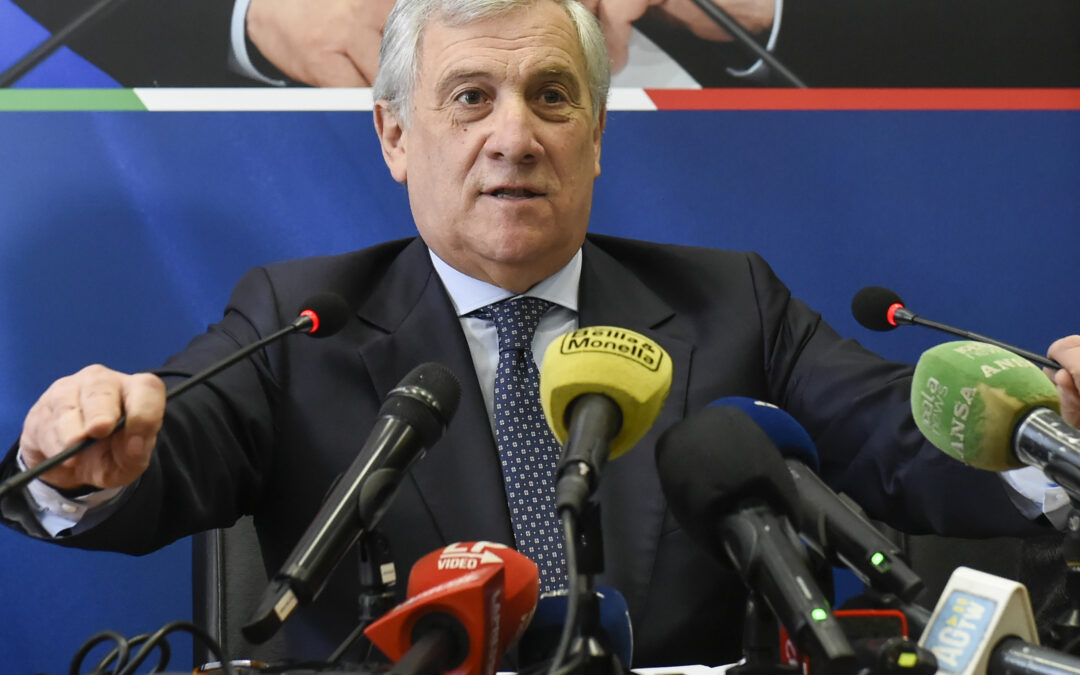 Regionali, Tajani: «Centrodestra troverà un accordo e vincerà ovunque»