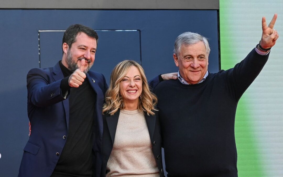 Elezioni: incontro a palazzo Chigi tra Meloni, Salvini e Tajani