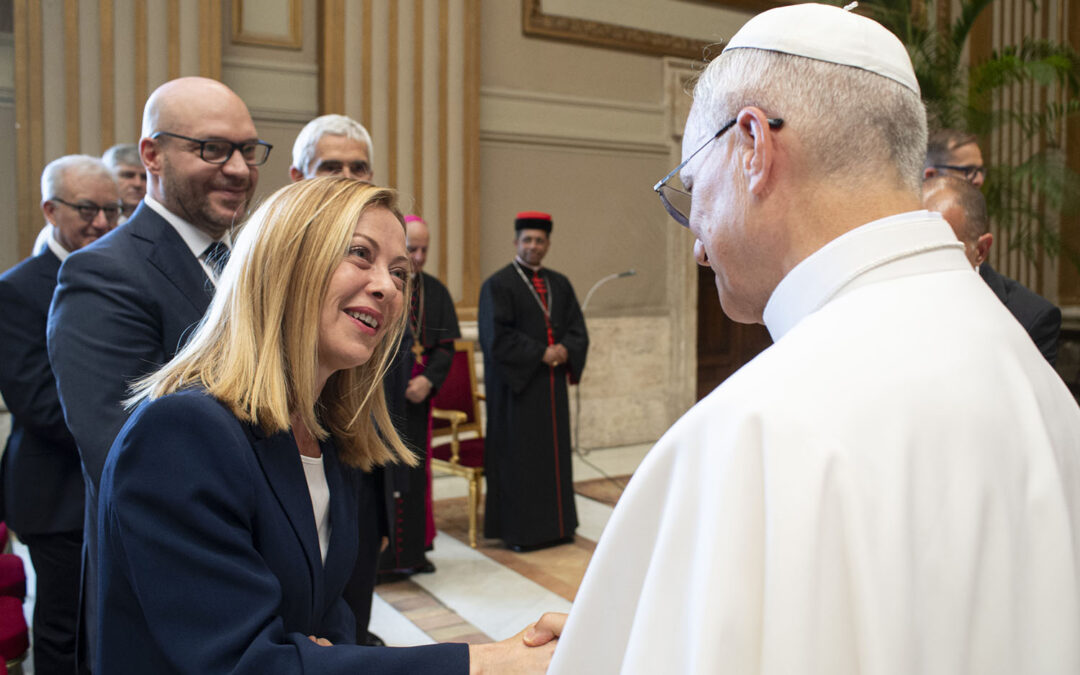 Incontro Leone XIV-Meloni, prima udienza ufficiale in Vaticano